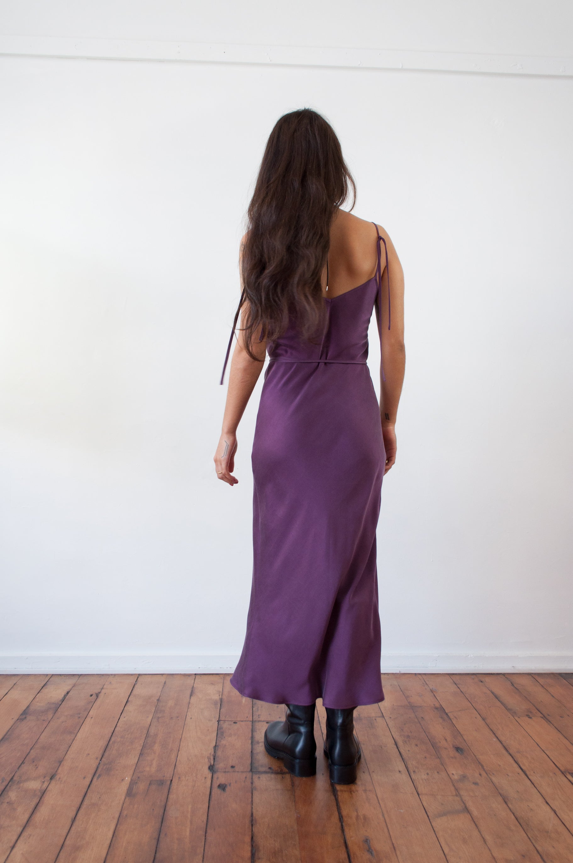 Cascade Slip Dress