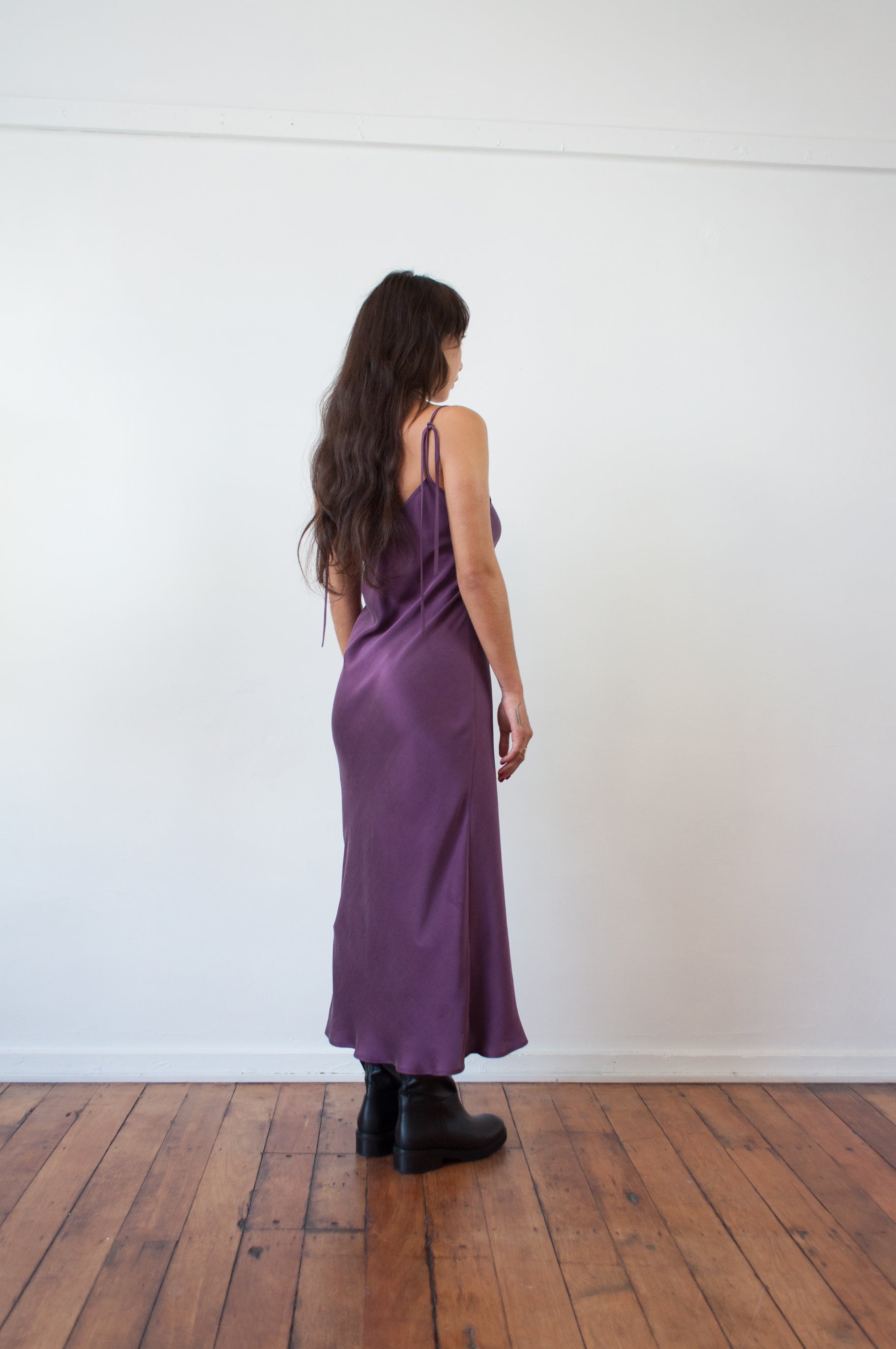 Cascade Slip Dress