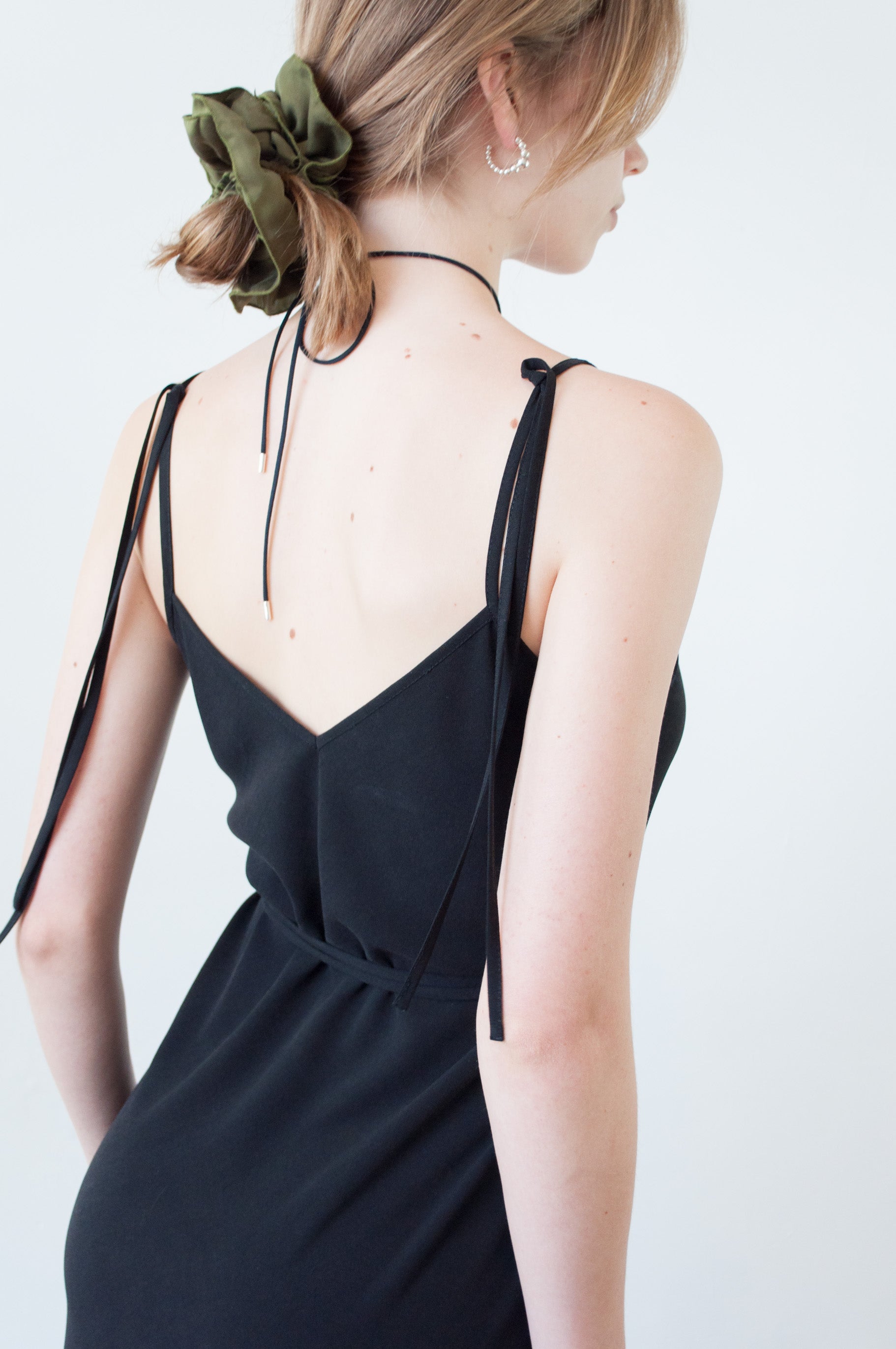 Cascade Slip Dress
